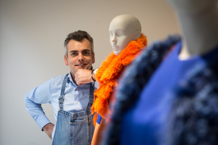 Lisboa, 17/02/16 - Filipe Faísca, criador de moda, entrevistado na sua loja para o site delas.pt. (Sara Matos / Global Imagens)