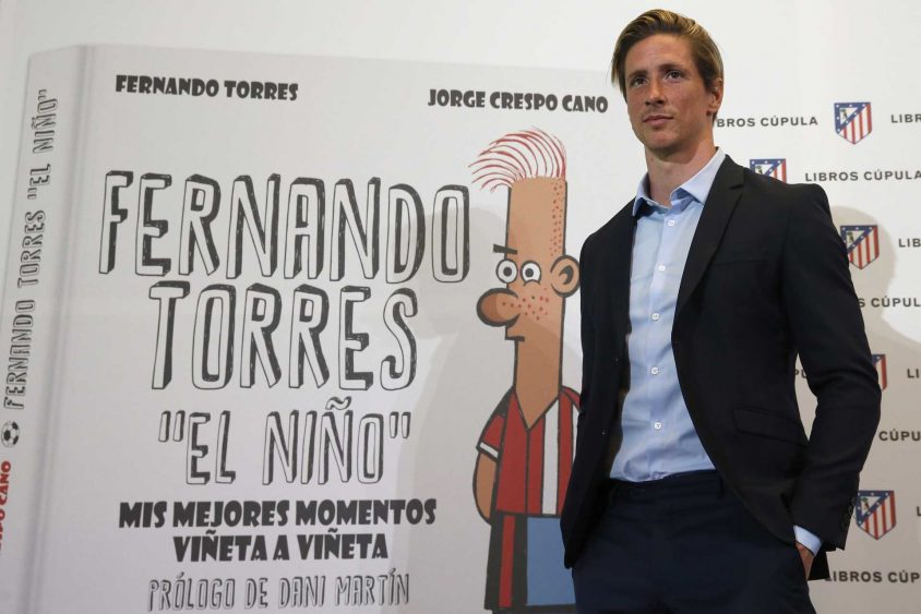 O avançado do Atlético de Madrid, Fernando Torres (foto: Javier Lizon / EPA)