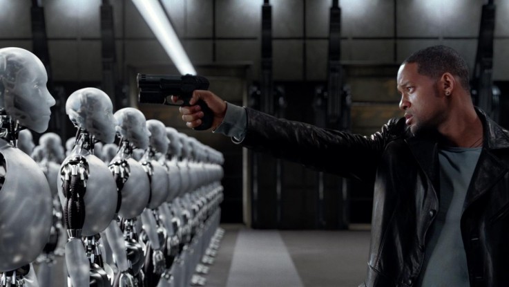 Filme "Eu, Robô", com Will Smith (DR)