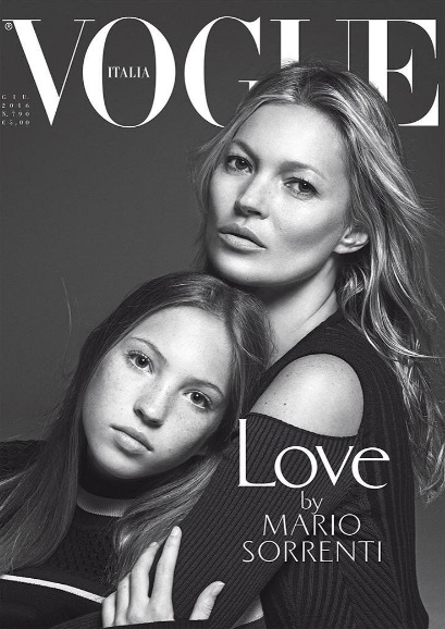 Capa da edição de junho da 'Vogue Itália'