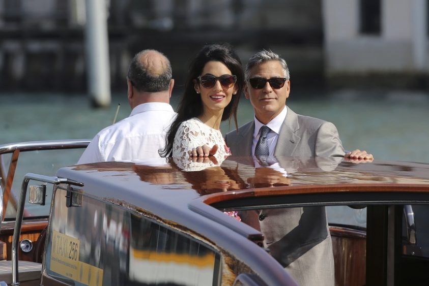 Amal Alamuddin e George Clooney casaram-se em setembro de 2014 (foto: REUTERS/Alessandro Bianchi)
