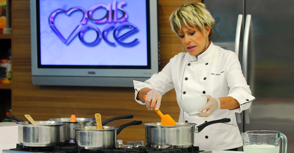 A apresentadora Ana Maria Braga é apaixonada pela cozinha