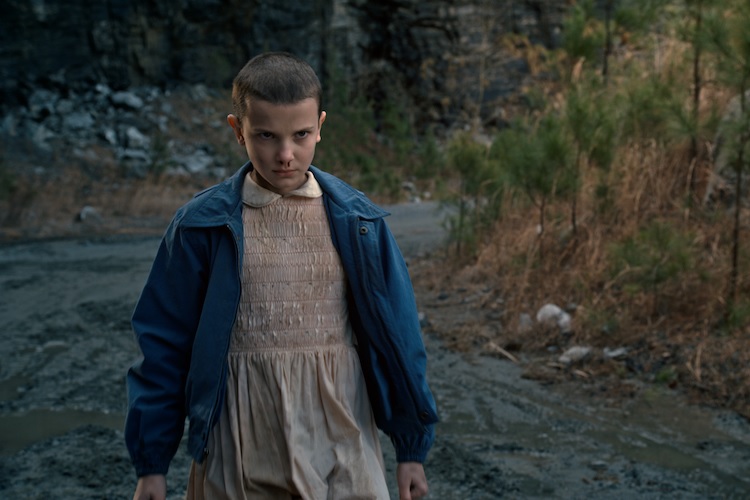 A jovem atriz no papel de Eleven, em 'Stranger Things' | Netflix