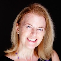 Julie Burton, presidente do Women's Media Center [Fotografia: Twitter]