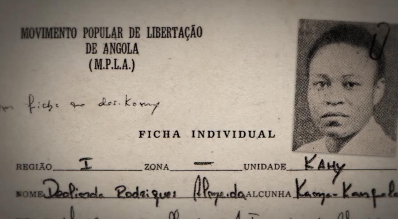 Deolinda Rodrigues, a nacionalista angolana suja história é contada em 'Langidila, diário de um exílio sem regresso' [Fotografia: DR]