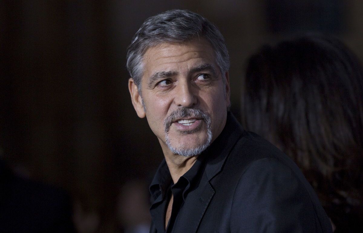 Producer Clooney attends the premiere of “Our Brand Is Crisis” in Hollywood