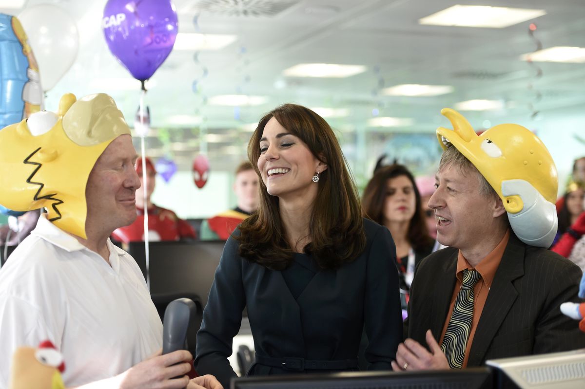 Kate Middleton num evento solidário em Londres (REUTERS/Jeremy Selwyn)
