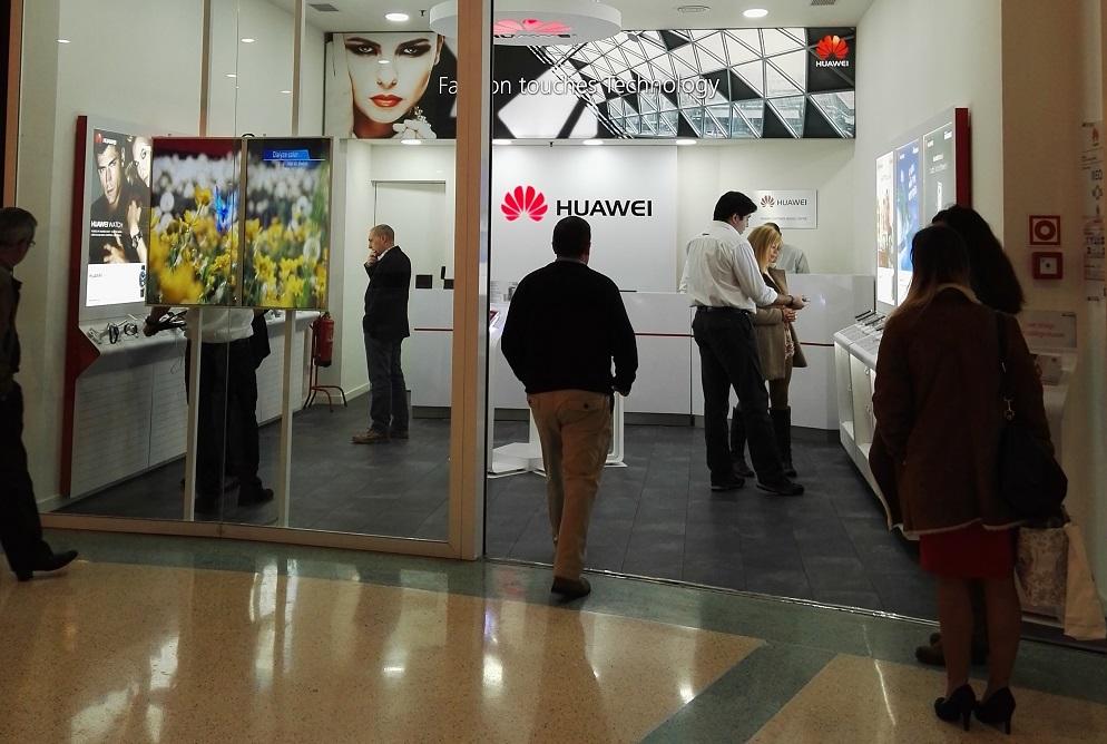 Huawei já chegou ao Colombo