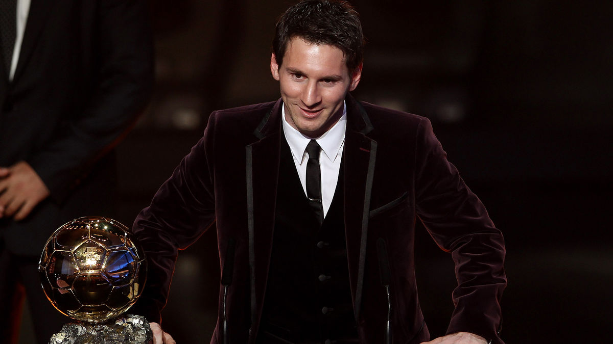 Messi 2 Vencedor da Bola de Ouro em 2011