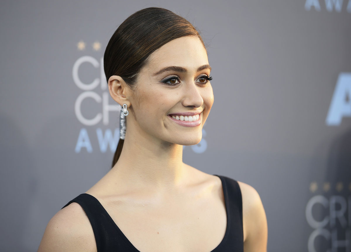 Actress Emmy Rossum arrives at the 21st Annual Critics' Choice Awards in Santa Monica