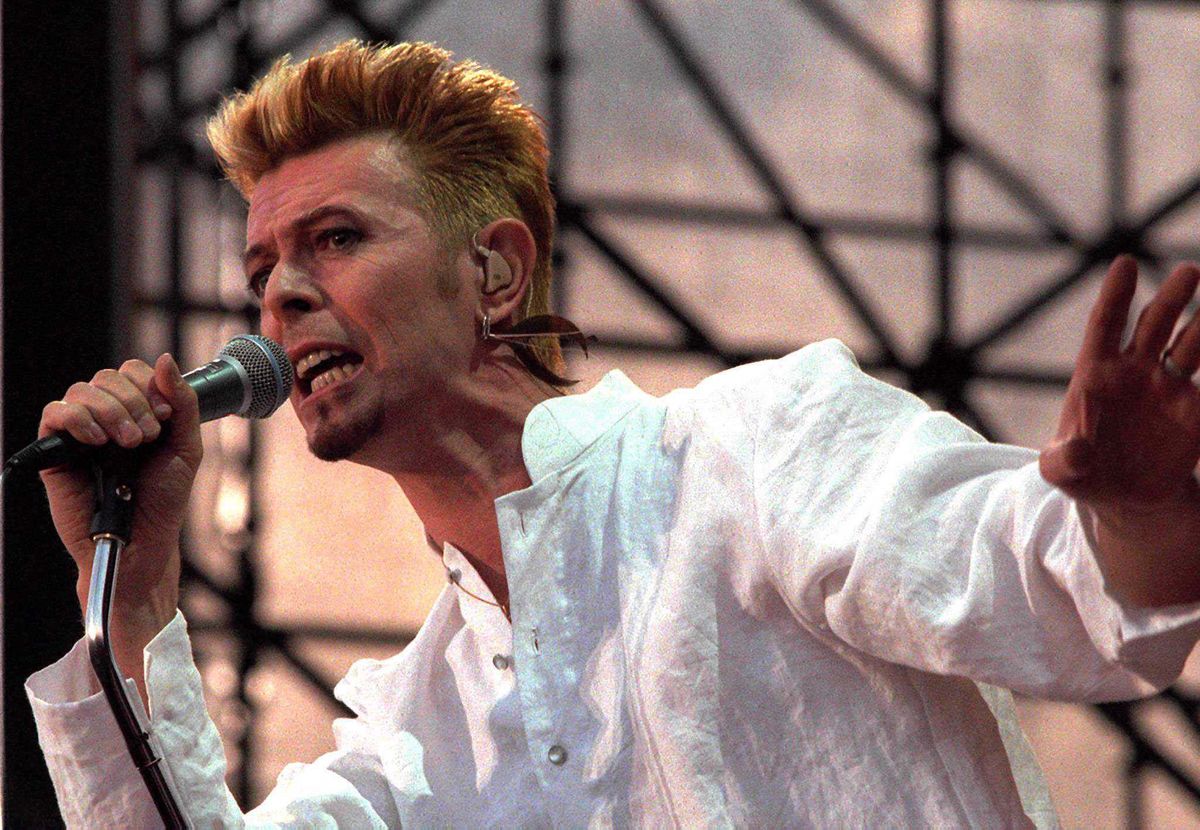David Bowie aos 50 anos