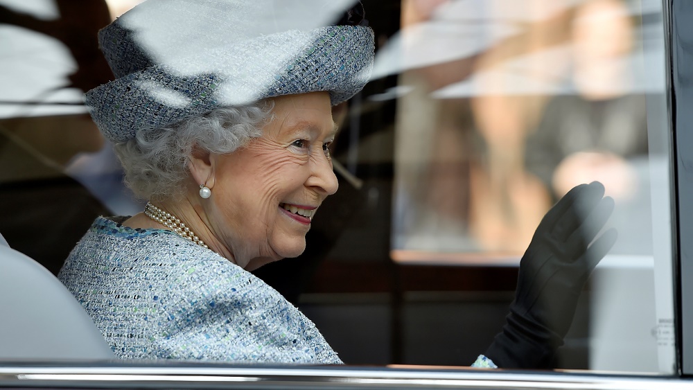 Britain’s Queen Elizabeth II leaves the National Army Museum in London