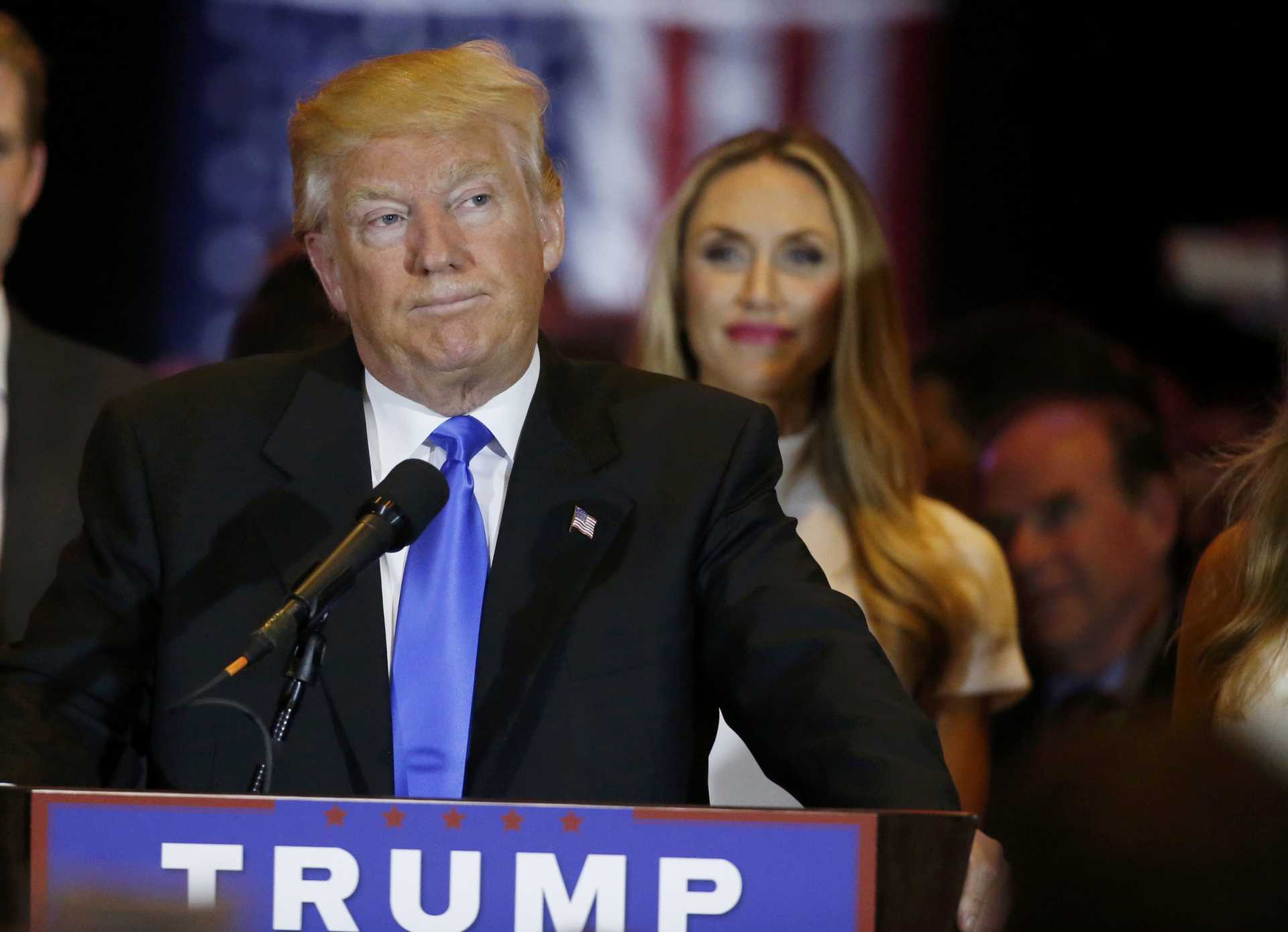 Donald Trump, pré-candidato republicano às eleições presidenciais dos Estados Unidos (foto: Lucas Jackson / Reuters)