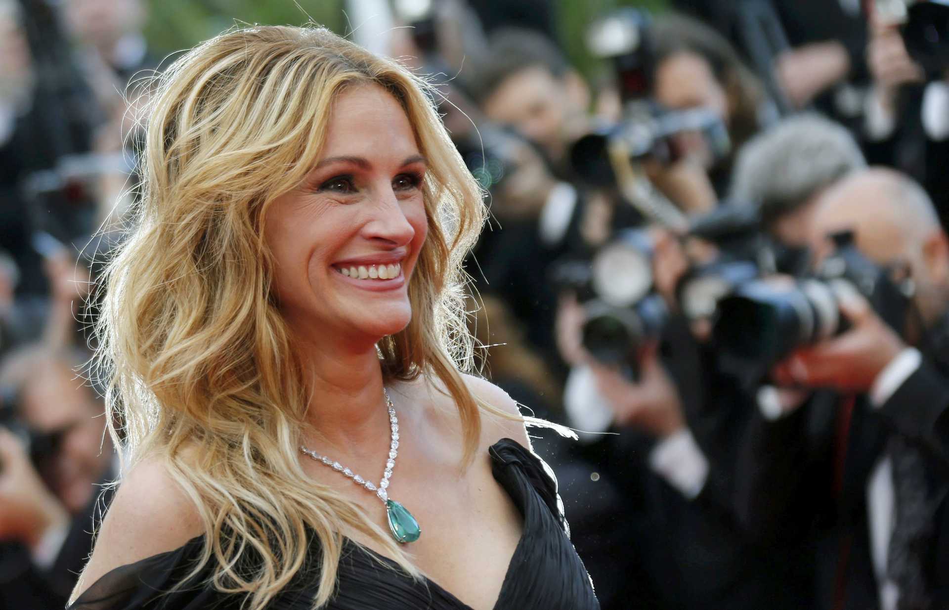 Cast member Julia Roberts arrives for the screening of the film “Money Monster” out of competition at the 69th Cannes Film Festival in Cannes