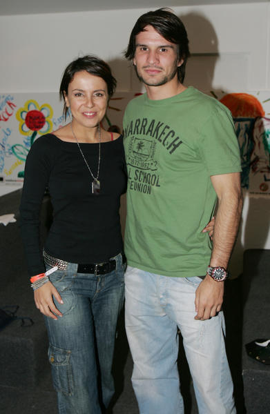 Tânia Ribas de Oliveira com o marido, João Cardoso