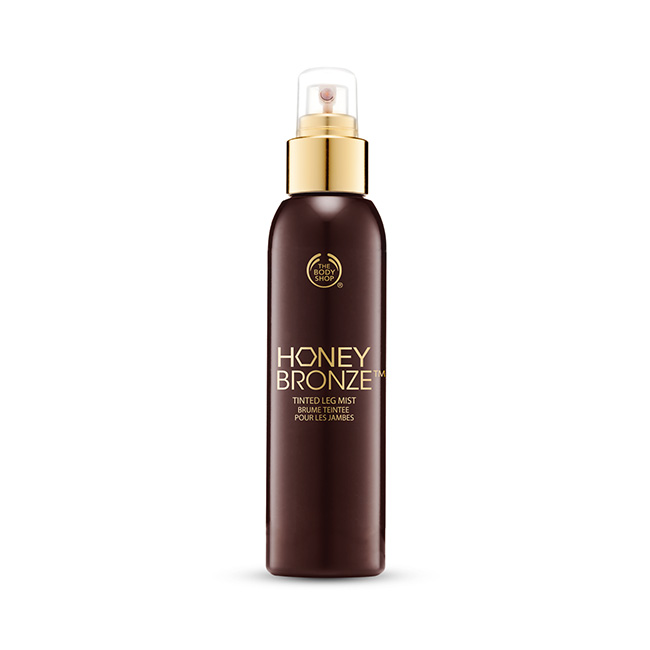 4- honey bronze shimmerign dry oil body shop spray 20
