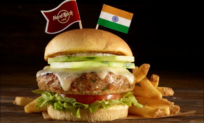 HRC Mumbai Tandoori chicken burger
