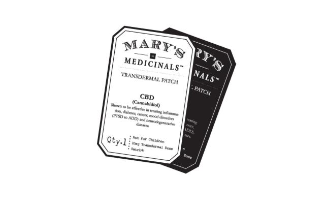 Transdermal patches da Mary’s Medicinals