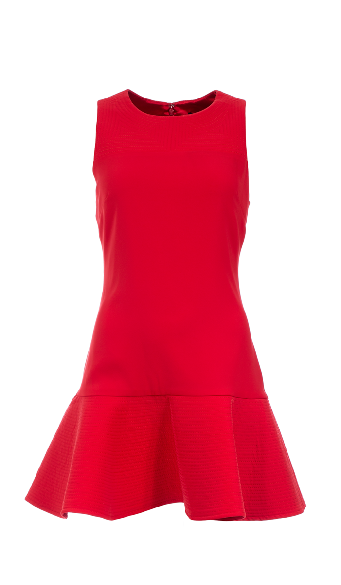 Cynthia Rowley_Stretch Crepe Quilted Detail Dress_Aluguer _50