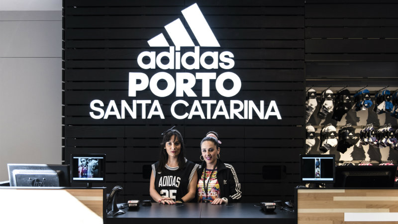 Adidas abre loja no Porto