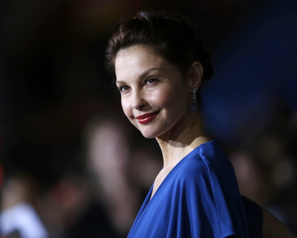 Ashley Judd poses at the premiere of “Divergent” in Los Angeles