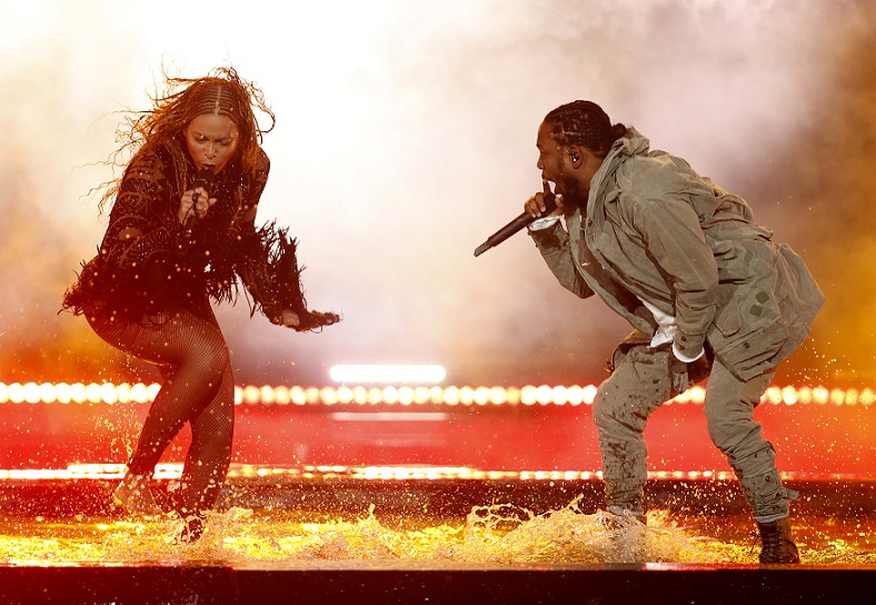 Kendrick Lamar juntou-se à cantora