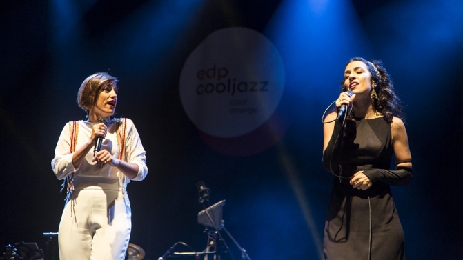 Carminho e Marisa Monte juntas no EDP Cool Jazz Fest