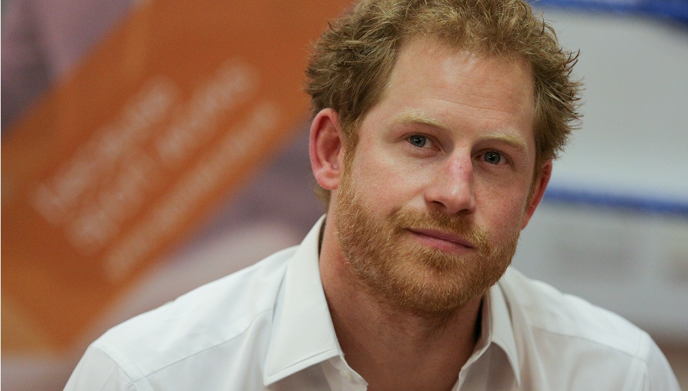 Britain's Prince Harry visits the Double Jab Boxing Club in South East London