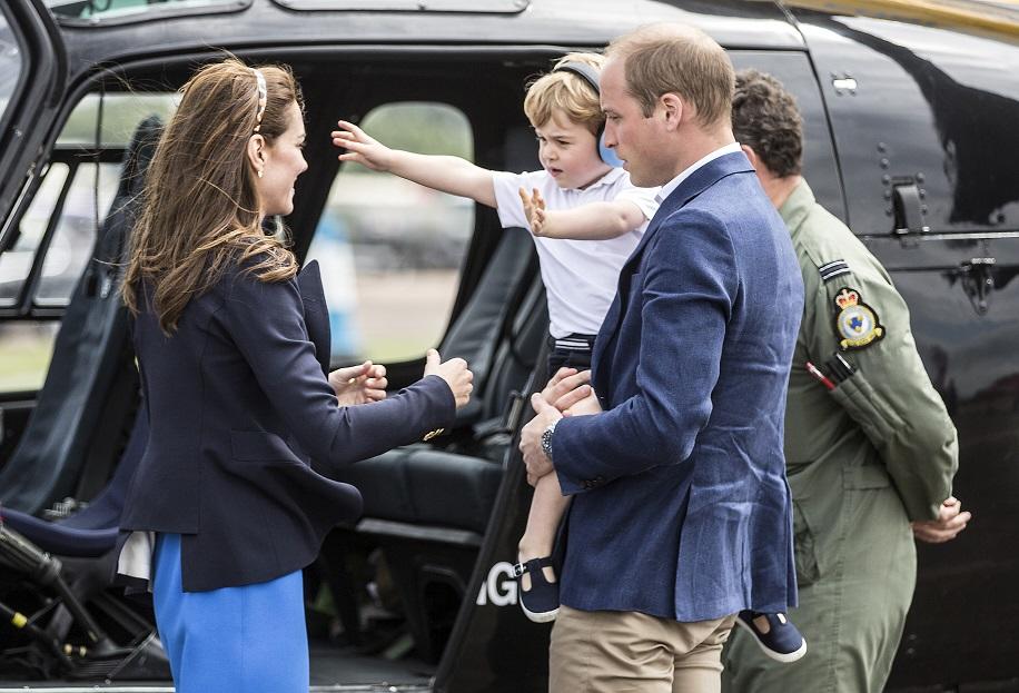 O Príncipe pediu mimos à sua mãe, Kate Middleton