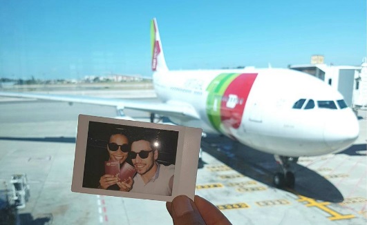 Casal partiu a 18 de junho do aeroporto de Lisboa