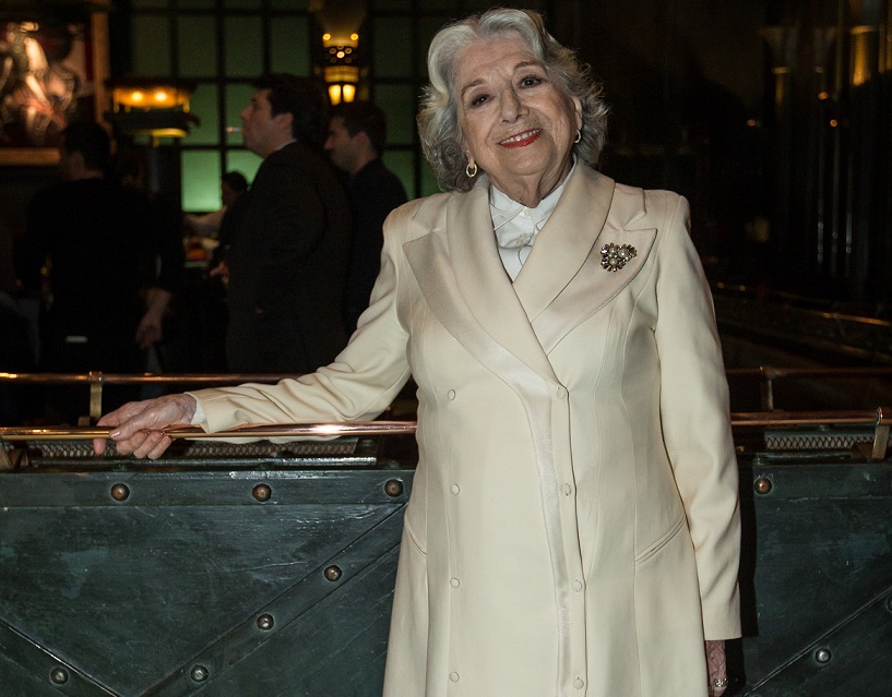 A atriz celebrou 88 anos no sábado