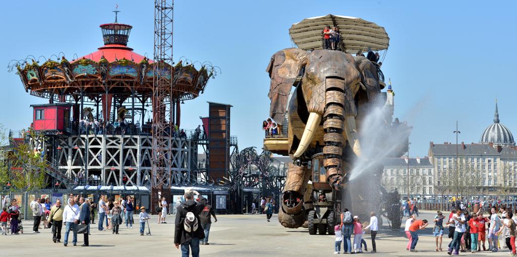 Grand Elephant. Les Machines de l’ile. Nantes © Jean-Dominique Billaud / LVAN