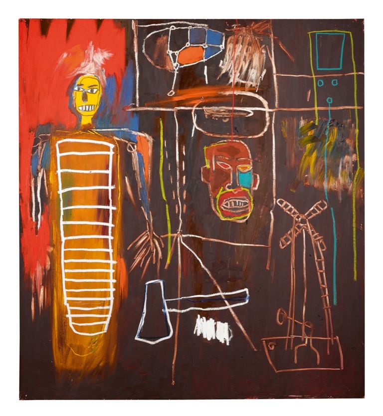 4 Basquiat, Air Power (1984)