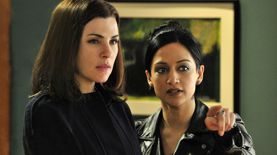Julianna Margulies and Archie Panjabi on The Good Wife