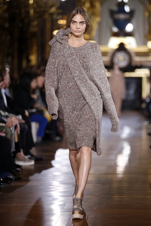 Desfile de Stella McCartney na Semana da Moda de Paris, em 2014