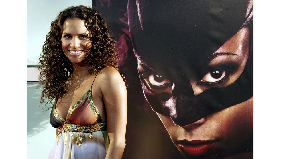 HALLE BERRY ARRIVES FOR WORLD PREMIERE OF CATWOMAN.