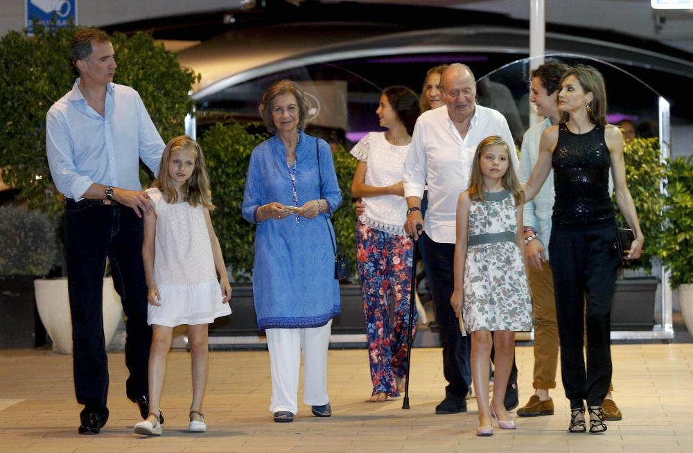 Família real está a passar férias junta
