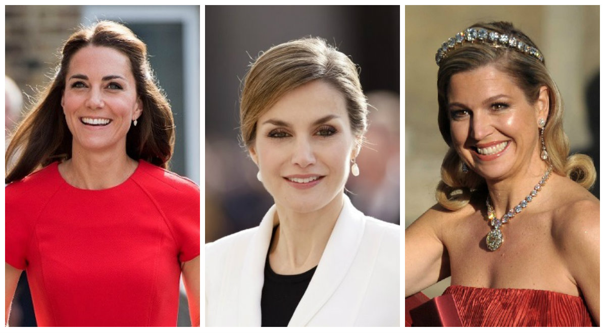 Kate Middleton, Letizia e Máxima da Holanda