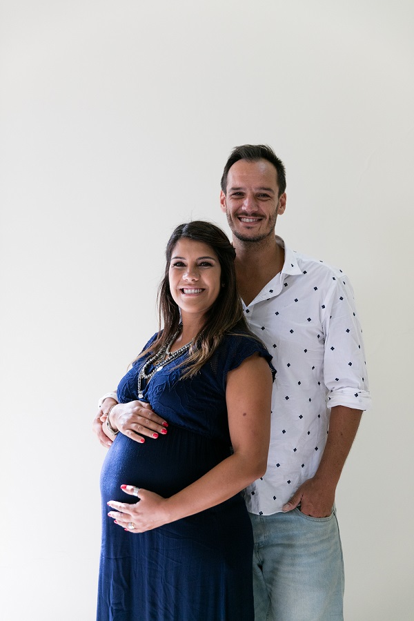 Lara Afonso e Paulo Fernandes esperam uma menina, Vitória