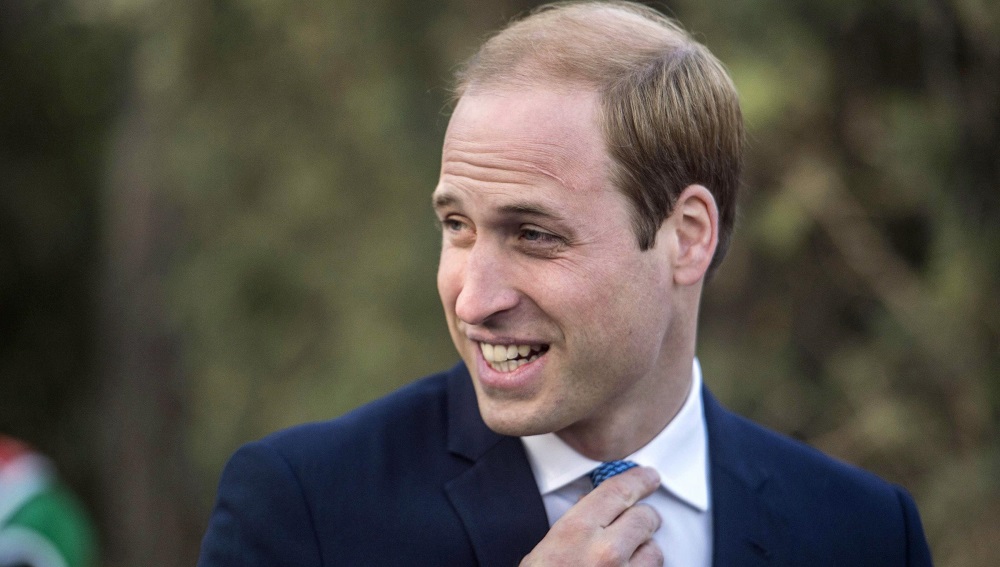 Britain’s Prince William, Duke of Cambridge, poses at the British Ambassador’s official residence in Beijing