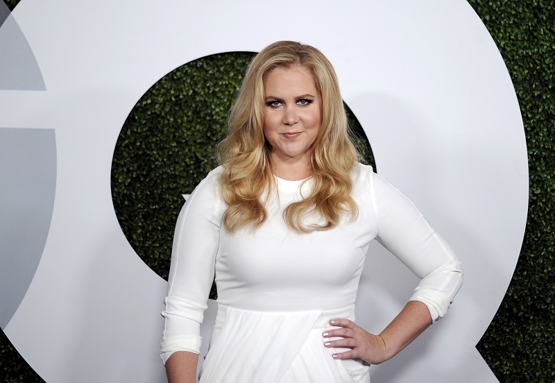 Comedian Amy Schumer poses during the GQ Men of the Year party in West Hollywood