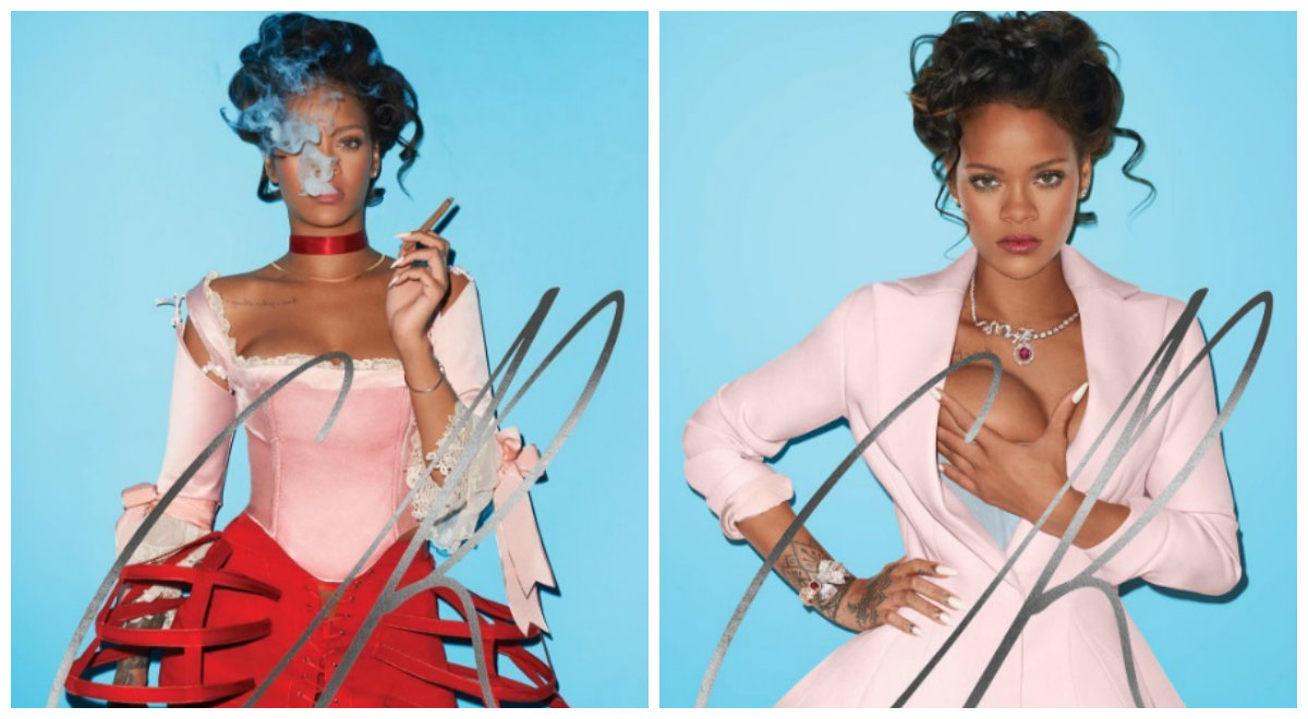 Rihanna na capa da 'CR Fashion Book'