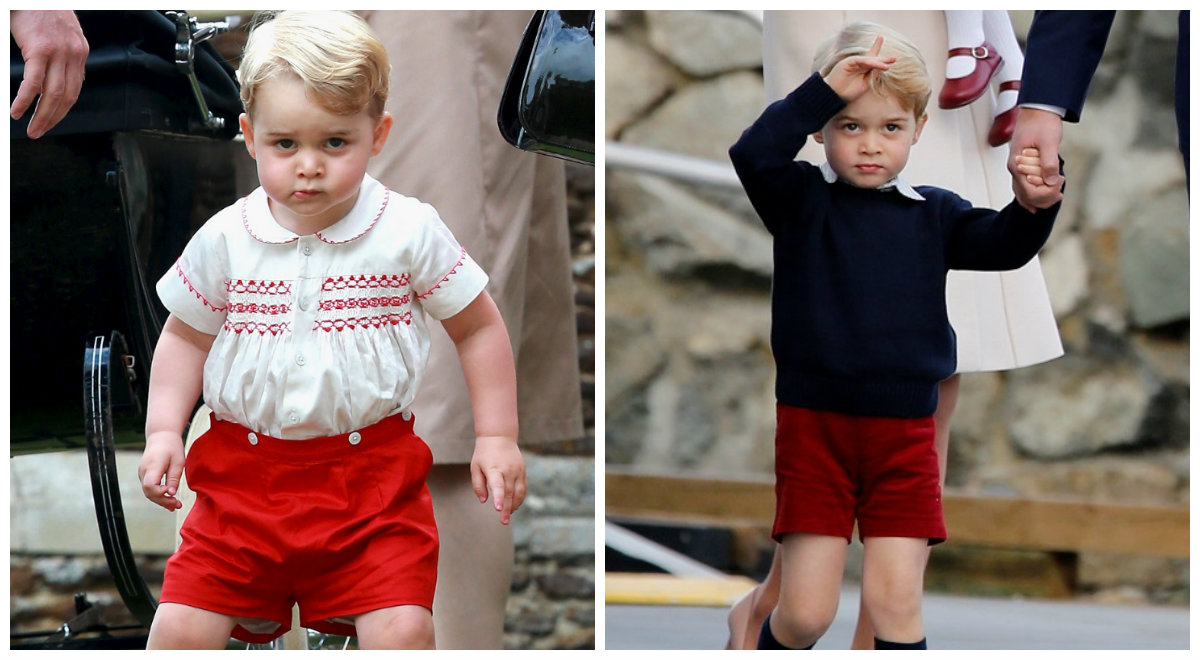 O príncipe George tem três anos
