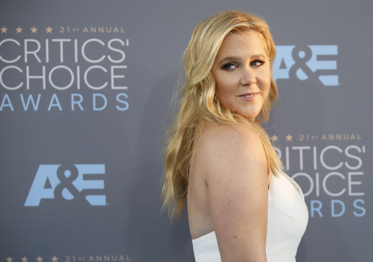 Actress Amy Schumer arrives at the 21st Annual Critics’ Choice Awards in Santa Monica