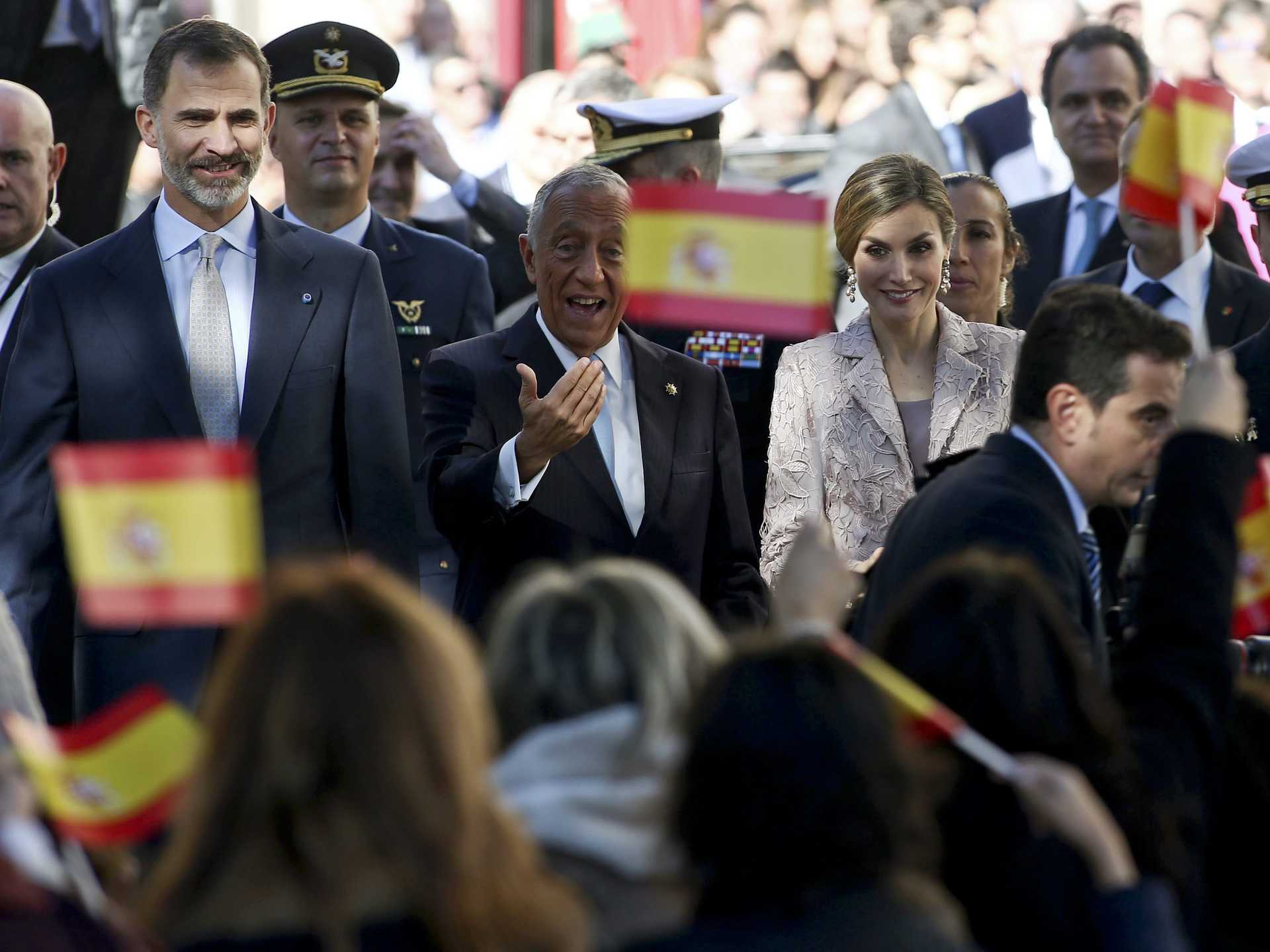 Spanish royal couple visits Portugal