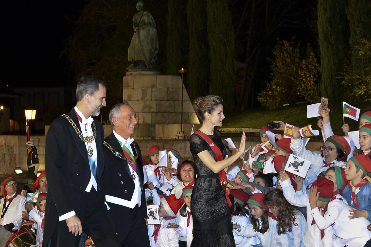 Spanish royal couple visits Guimarães