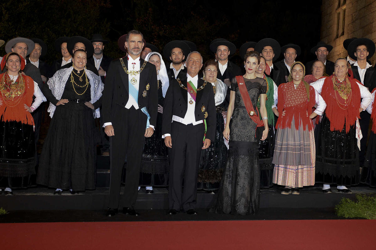 Spanish royal couple visits Guimarães