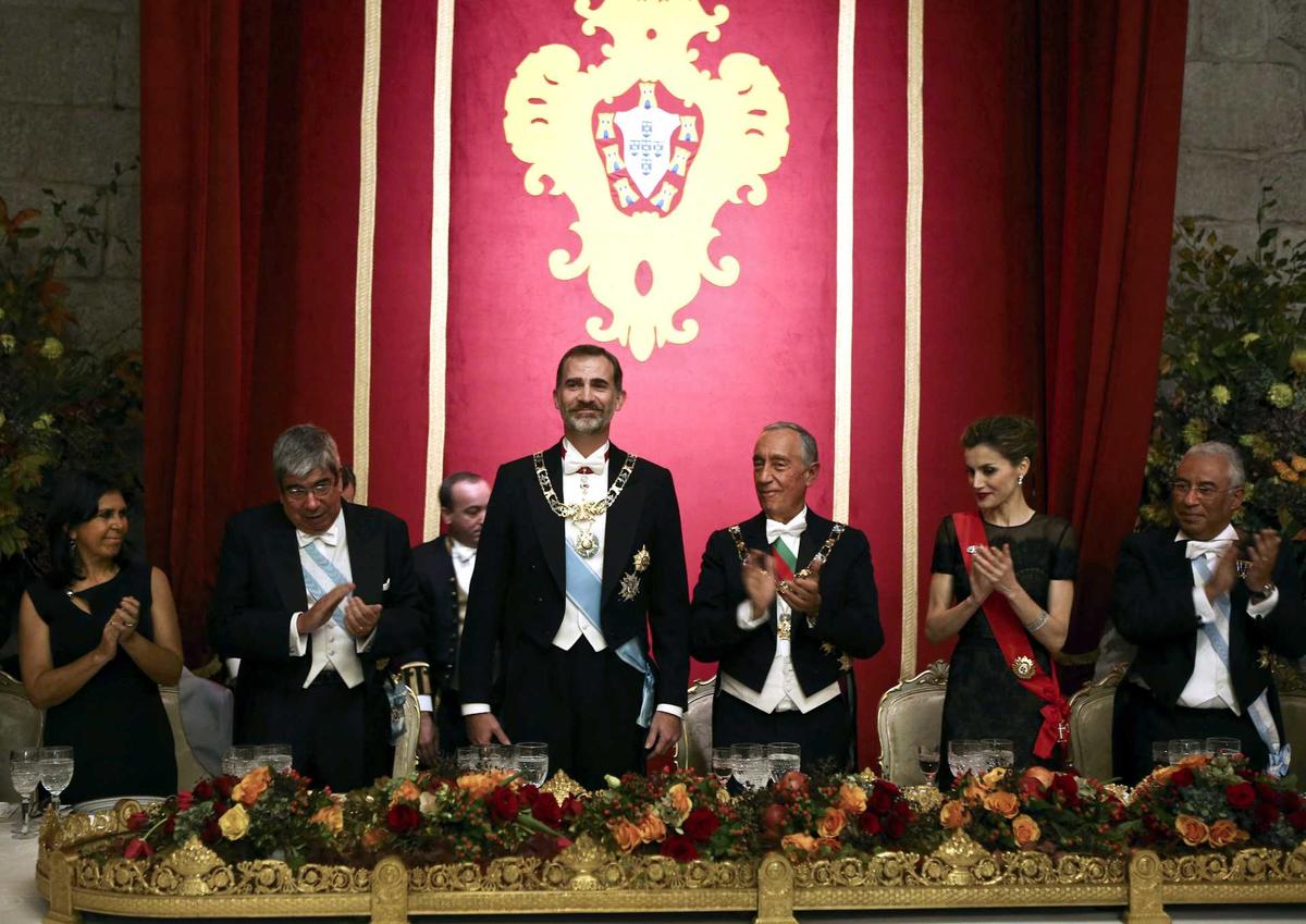 Spanish royal couple visits