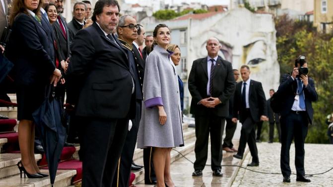 Spanish royal couple visit Portugal