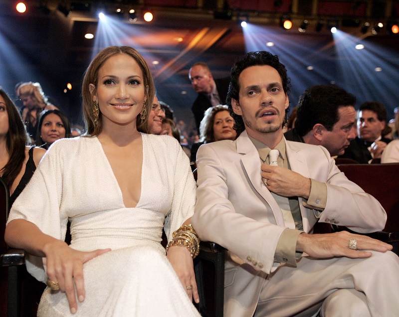 Jennifer Lopez and Marc Anthony attend 2006 NCLR Alma awards in Los Angeles